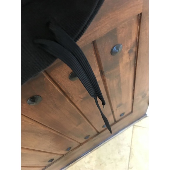 Victoria Secrets Womens Large Black Sweatsuit Sweater with pants set - Picture 10 of 10